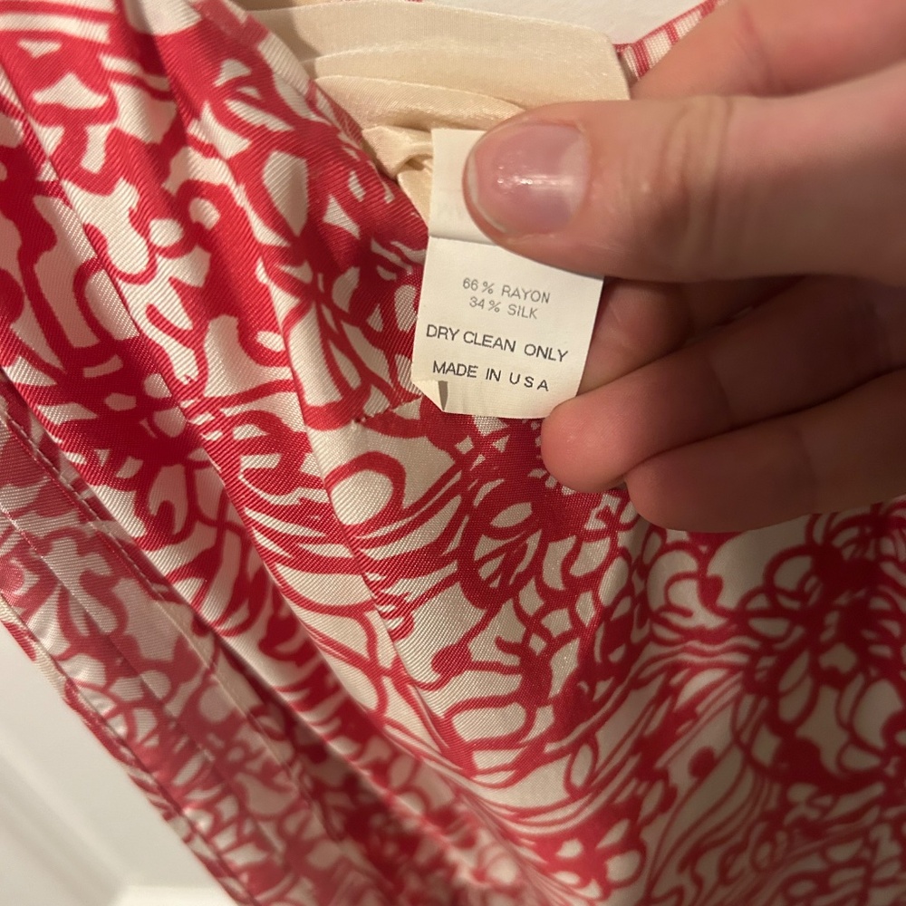 Marc Jacobs Silk/Rayon Belted Dress Size 6 - Picture 4 of 8